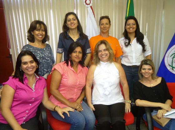 Secretária Cristina Vilella comandou reunião de agendamento da festa comemorativa ao Dia Internacional da Mulher